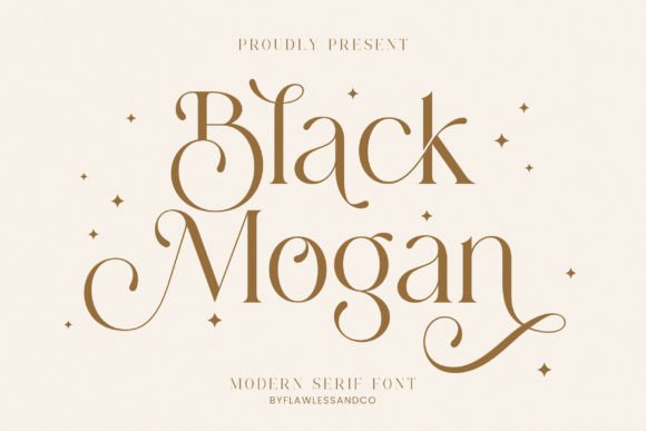 Black Mogan: A Modern Serif for Bold, Memorable Design