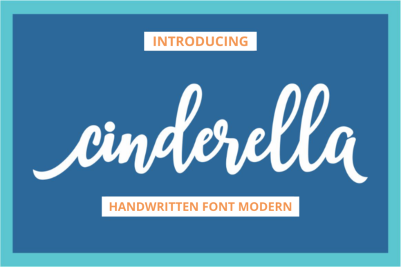 Cinderella: The Handwritten Font with a Retro Soul