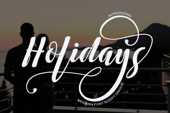 Holidays Script Font: A Creative's Freestyle Companion