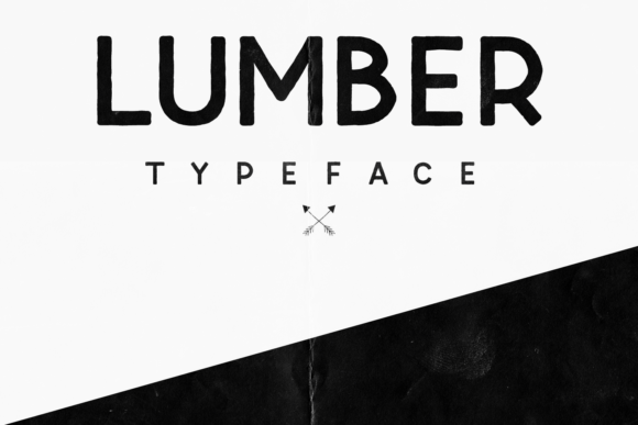 Lumber: A Quirky Display Font for Bold Creative Projects