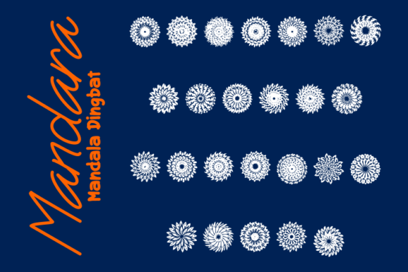 Mandara: Unlocking Artistic Potential with Dingbats
