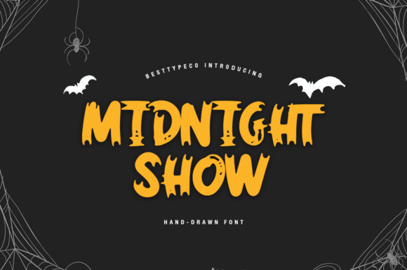 Midnight Show: A Handwritten Font That Commands Attention