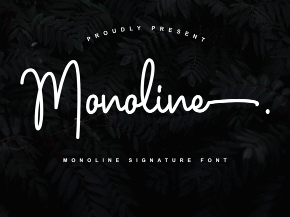 Monoline: Where Elegant Script Meets Modern Branding