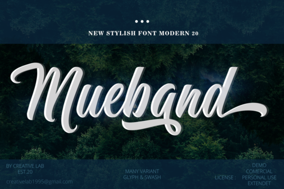 Mueband: Where Classic Calligraphy Meets Modern Design Needs
