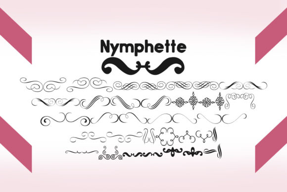 Nymphette: A Stunning Collection of Delicate Symbols for Designers