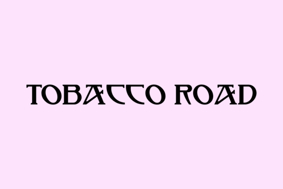 Tobacco Road: A Vintage Serif for Modern Branding