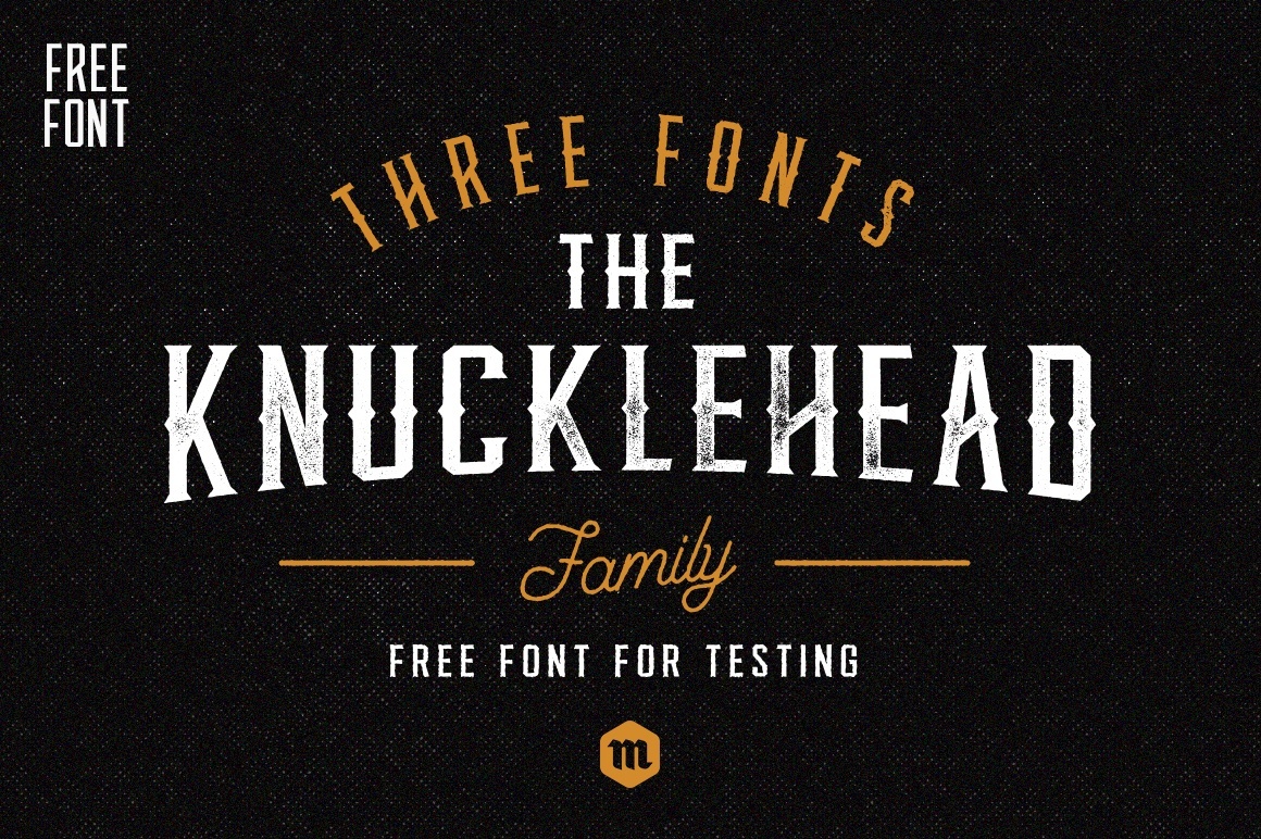 Unleashing Character: The Knucklehead Typeface Family