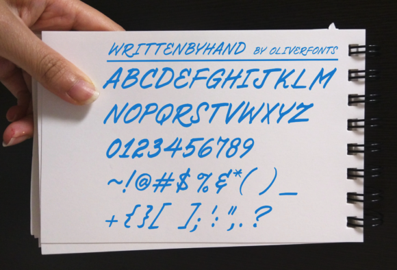 Written by Hand: The Font That Feels Like a Personal Note