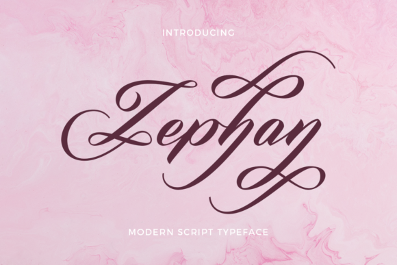 Zephan: The Elegant Script Font for Timeless Design